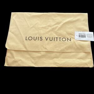 Louis Vuitton Dust Bag Purse Handbag Flap Style Authentic 15” x 10.5” READ